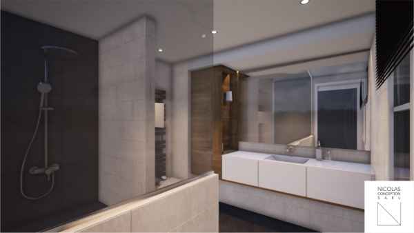 Réhabilitation de deux salles de bains