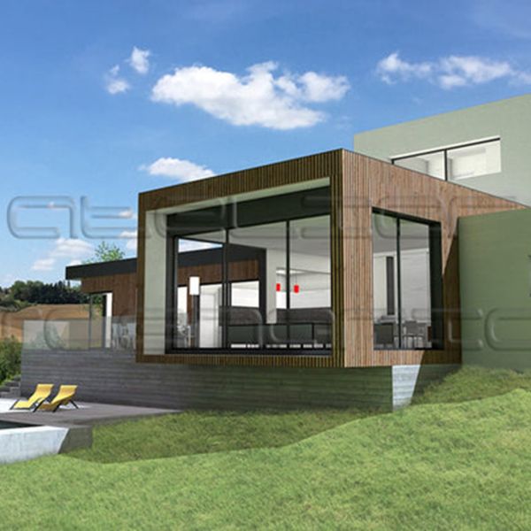 Construction durable sur terrain en pente en Alsace