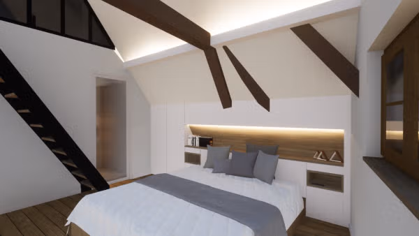 Réhabilitation d'un appartement à Riquewihr