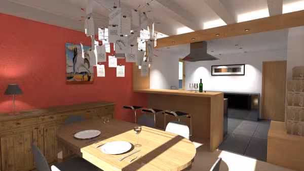 Séjour / cuisine A