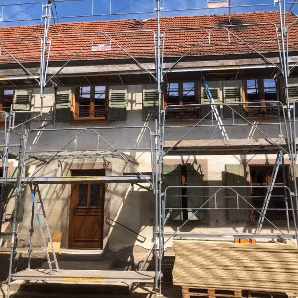 Rénovation d’une maison ancienne en Alsace